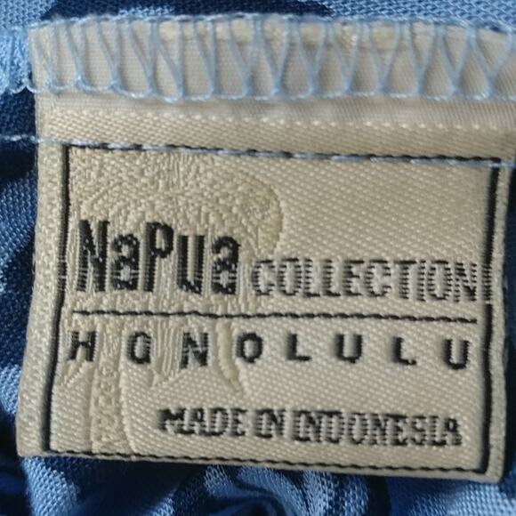 NaPua Collection Honolulu Dress Blue - Picture 4 of 6